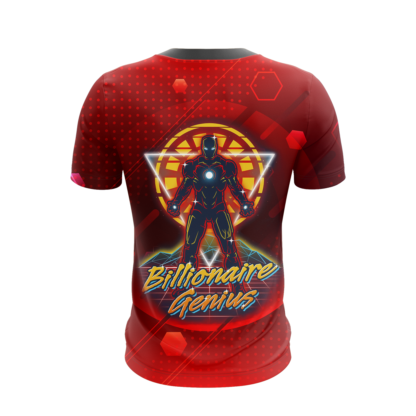 Iron Man Billionaire Genius Unisex 3D T-shirt