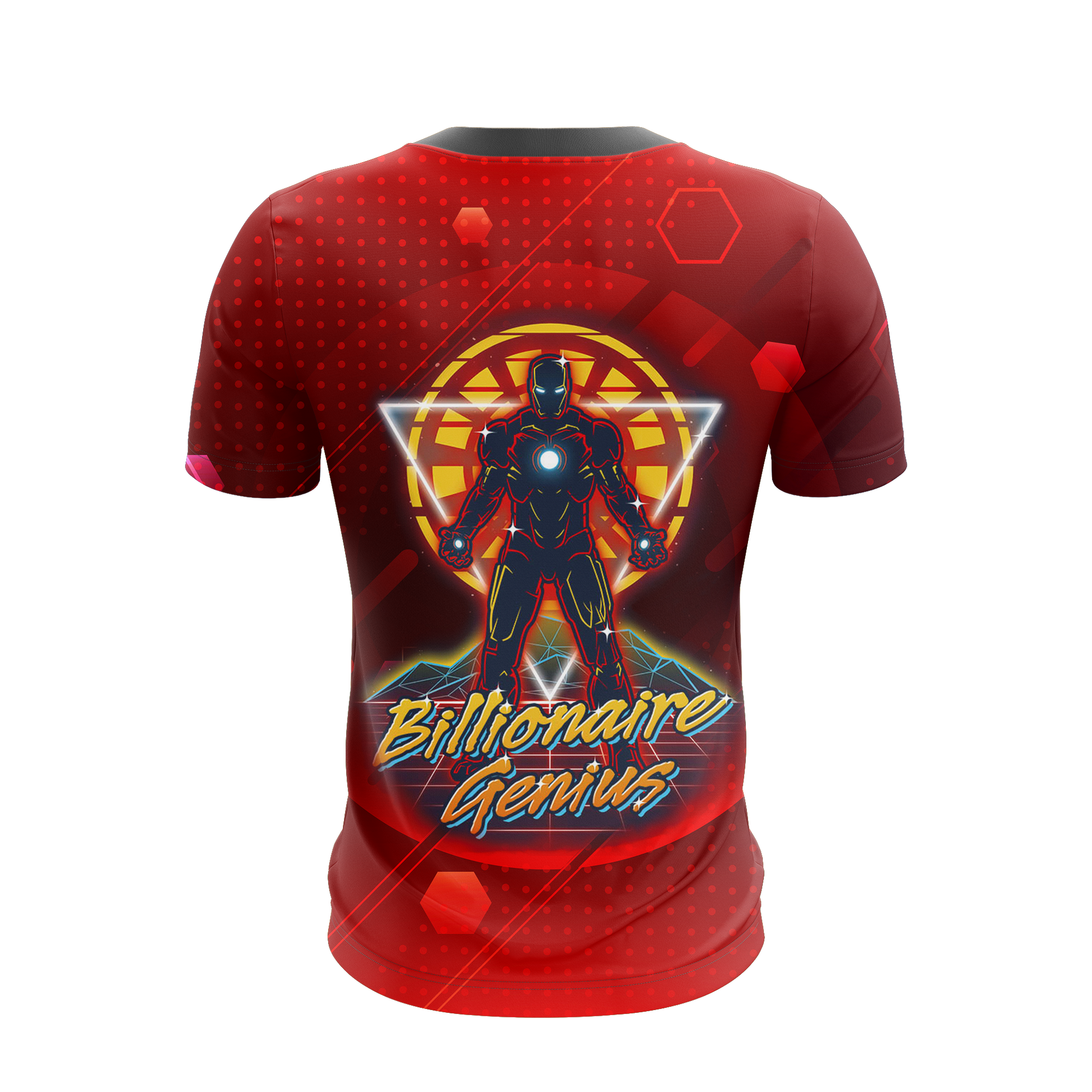 Iron Man Billionaire Genius Unisex 3D T-shirt