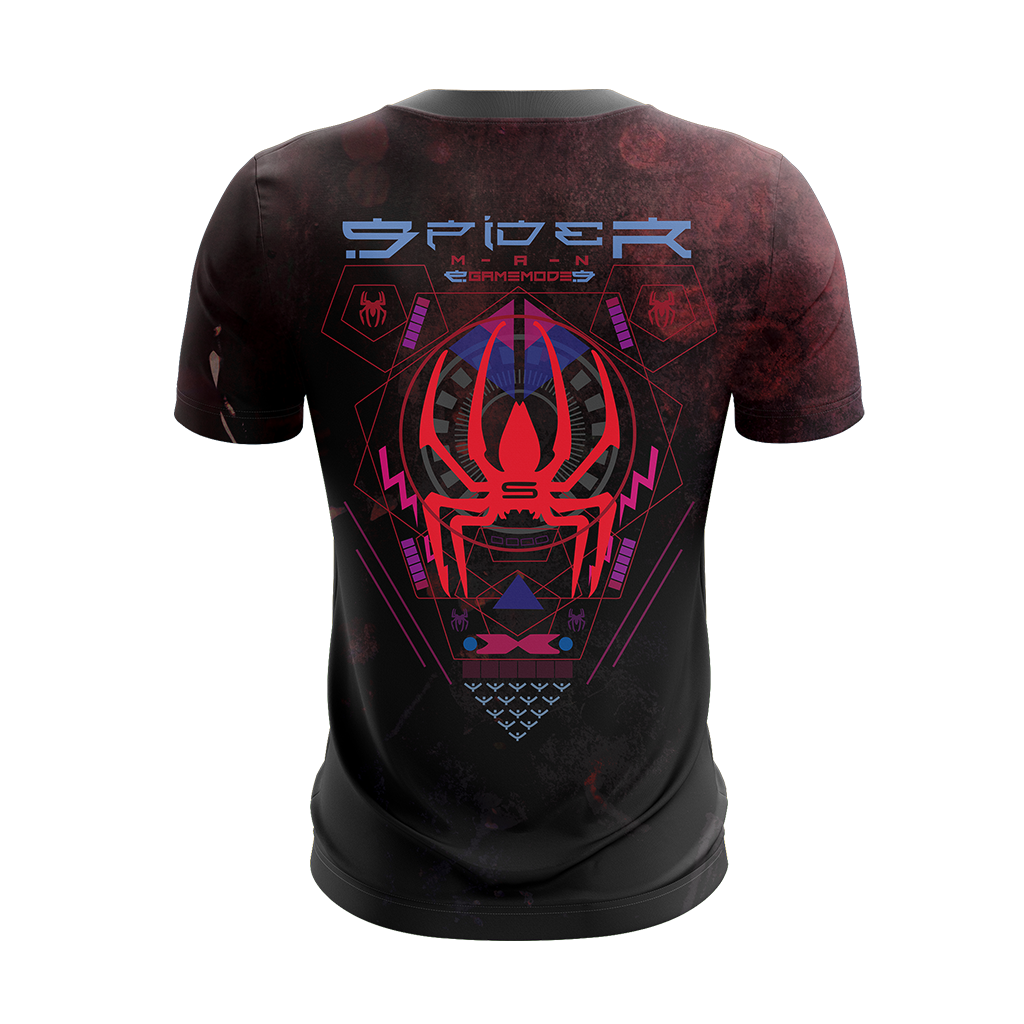 Spider-Man Game Mode PS4 New Look Unisex 3D T-shirt