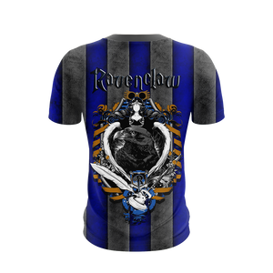 Striped Ravenclaw Harry Potter Unisex 3D T-shirt