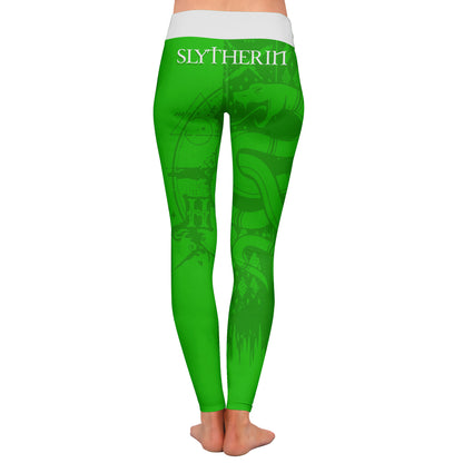 Quidditch Slytherin Harry Potter 3D Leggings