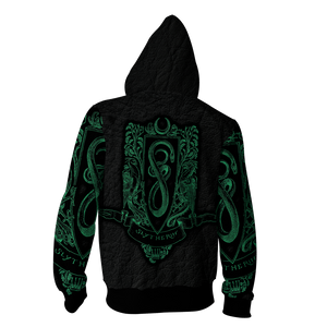 Slytherin Edition Harry Potter Zip Up Hoodie