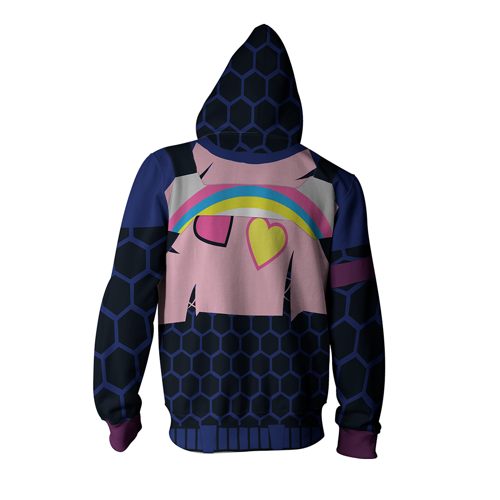 Fortnite Brite Bomber Skin Cosplay Zip Up Hoodie Jacket
