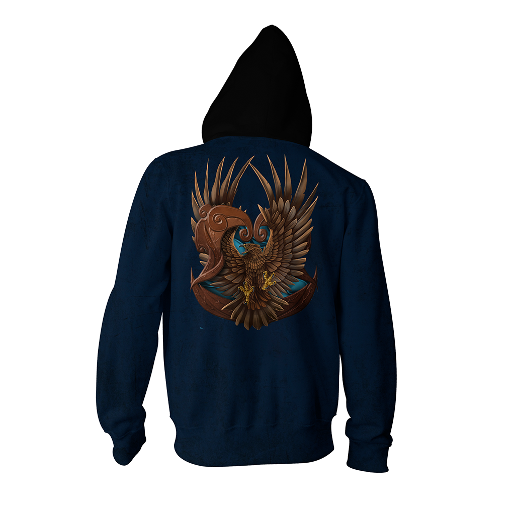 A Ravenclaw Figure Out A Solution Where No One Dies Harry Potter Zip Up Hoodie