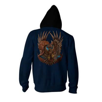 A Ravenclaw Figure Out A Solution Where No One Dies Harry Potter Zip Up Hoodie