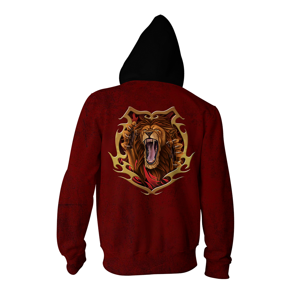 A Gryffindor Would Die For You Harry Potter Zip Up Hoodie