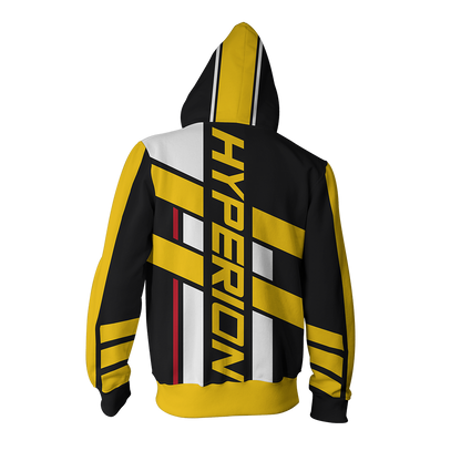 Borderlands Hyperion Zip Up Hoodie T-shirt