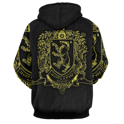 Hufflepuff Edition Harry Potter 3D Hoodie