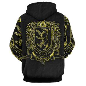 Hufflepuff Edition Harry Potter 3D Hoodie