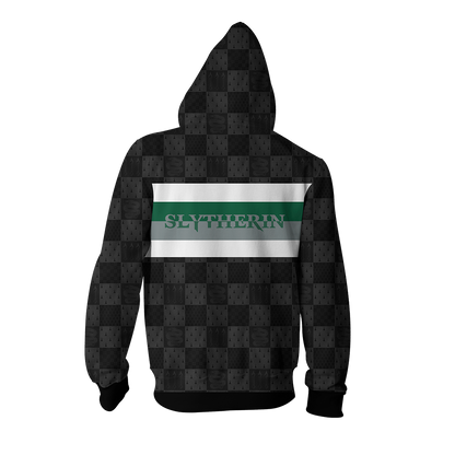 Slytherin House Harry Potter Simple Style Zip Up Hoodie