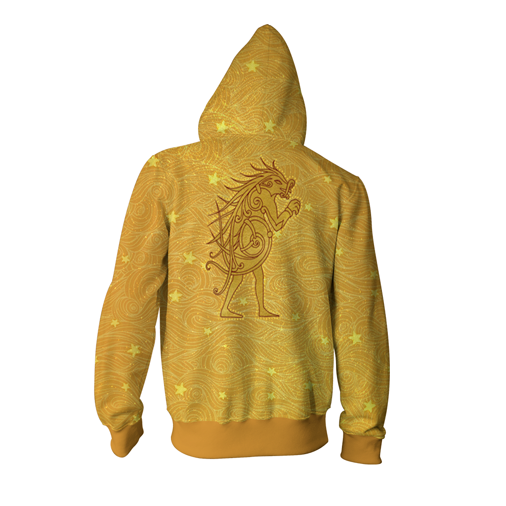 Ilvermorny Pukwudgie House Harry Potter Zip Up Hoodie