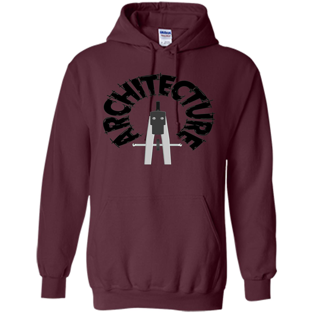 Architecture Student T-shirt Maroon