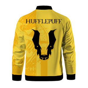 Quidditch Hufflepuff Harry Potter Baseball Jacket