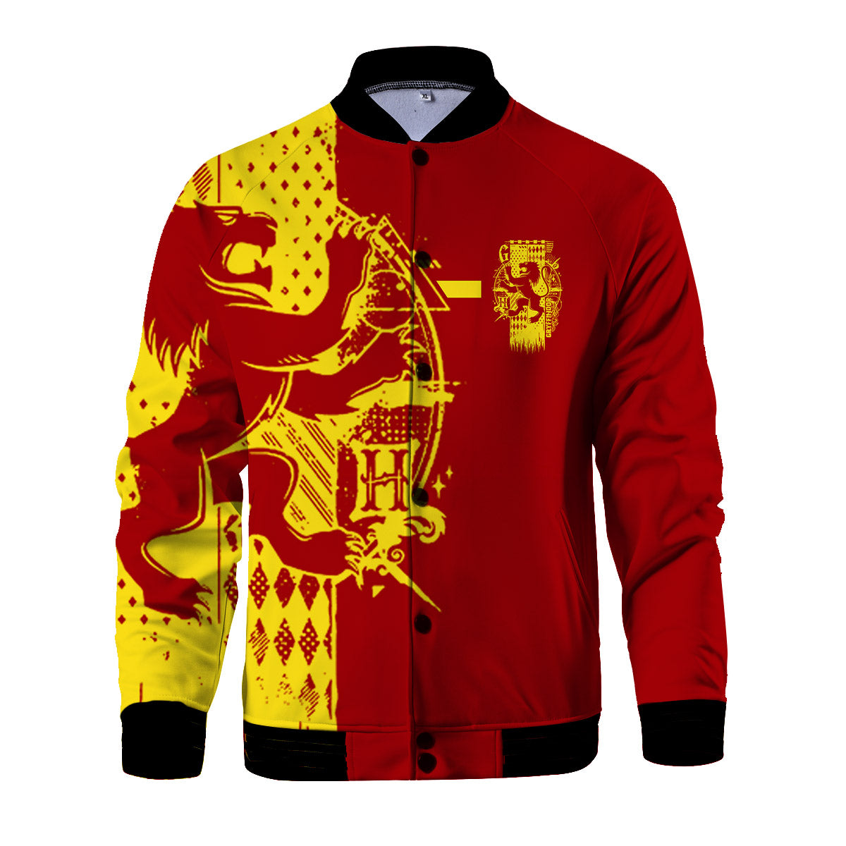 Quidditch Gryffindor Harry Potter Baseball Jacket