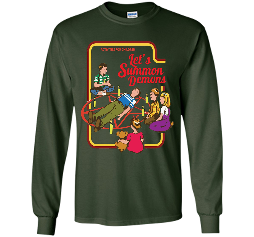 Let's Summon Demons T-Shirt Forest Green