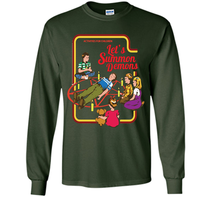 Let's Summon Demons T-Shirt Forest Green