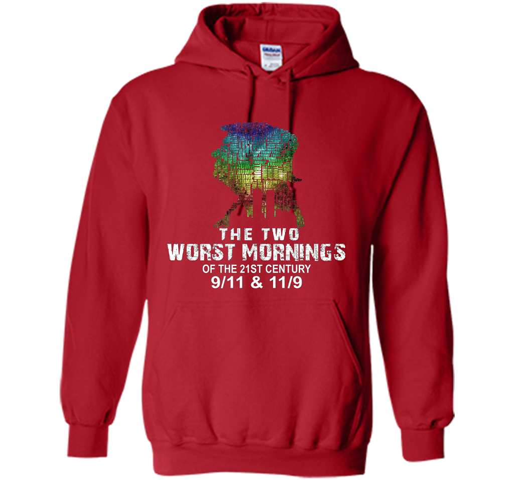 The Two Worst Mornings Of The 21st Century 9/11 And 11/9 T-shirt