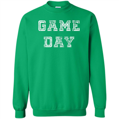 Game Day Football T-Shirt For Football Fans Irish Green