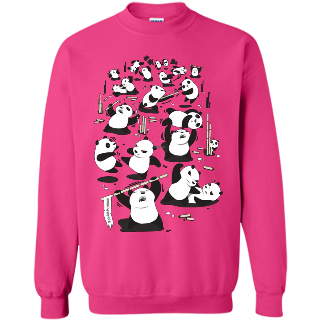 Cute Panda T-shirt Heliconia