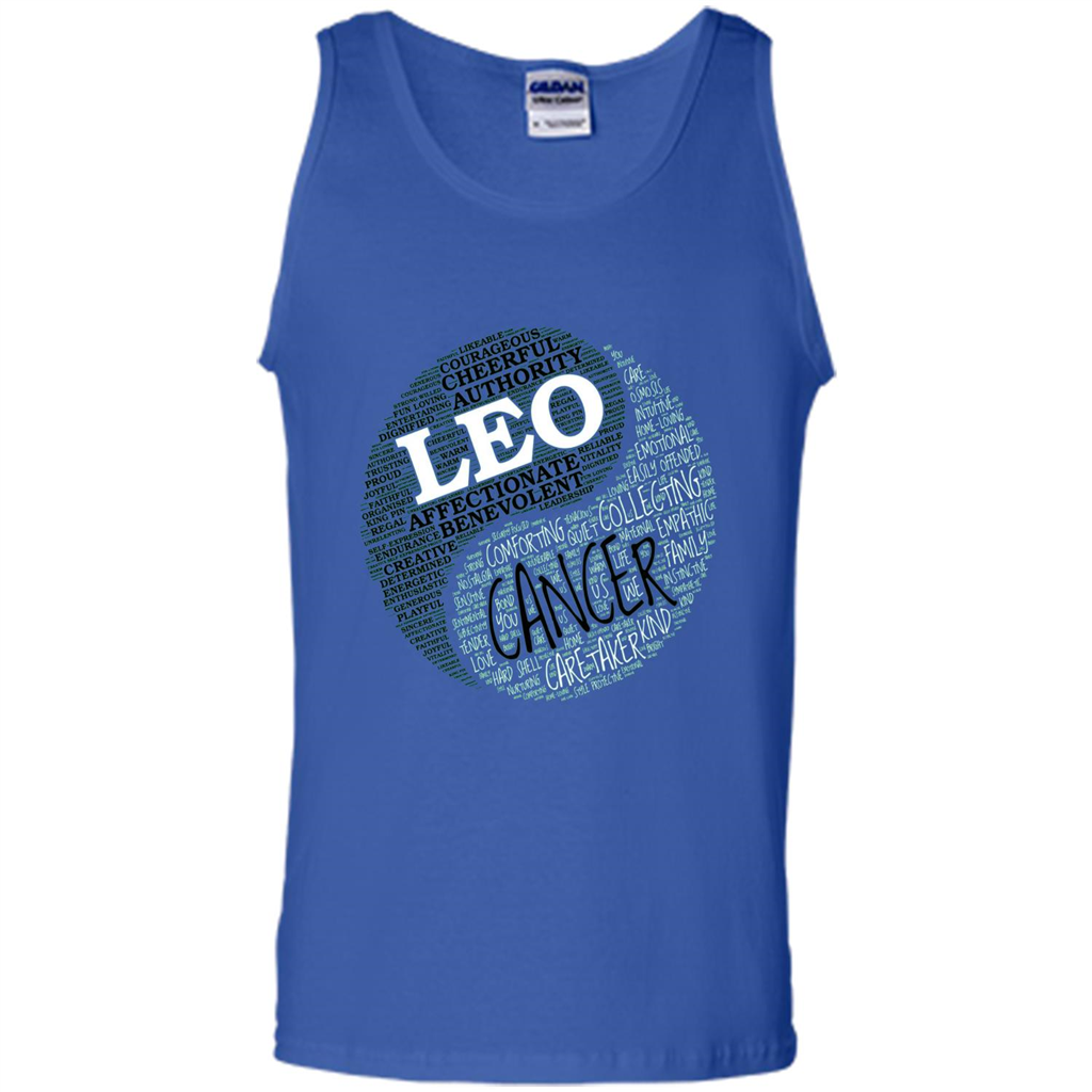 Zodiac Facts T-shirt Women Leo and Cancer T-shirt Royal