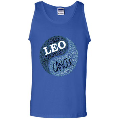 Zodiac Facts T-shirt Women Leo and Cancer T-shirt Royal