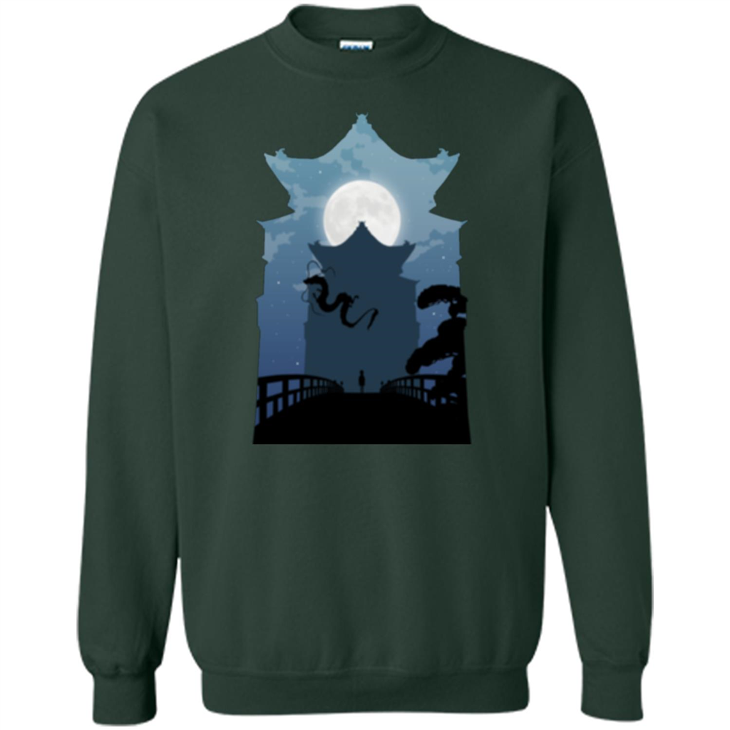 Chinese Dragon T-shirt Forest Green