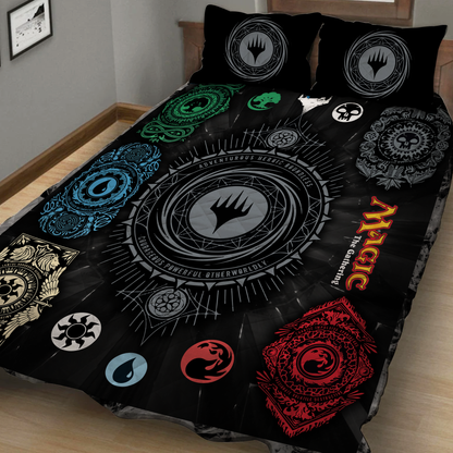 Magic: The Gathering Ornaments 3D Quilt Bed Set Single Quilt
