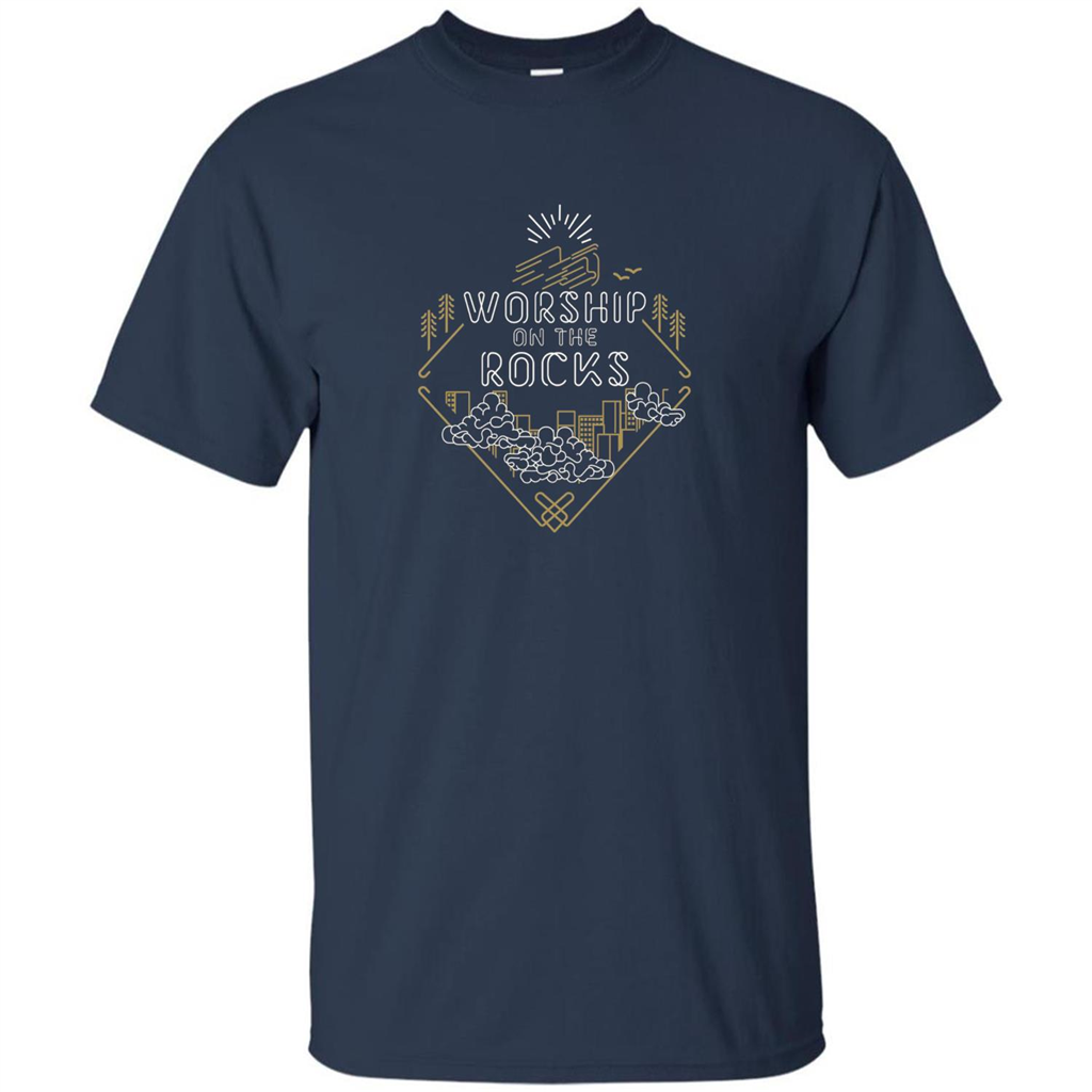 Official Worship On The Rocks 2017 Event T-Shirt