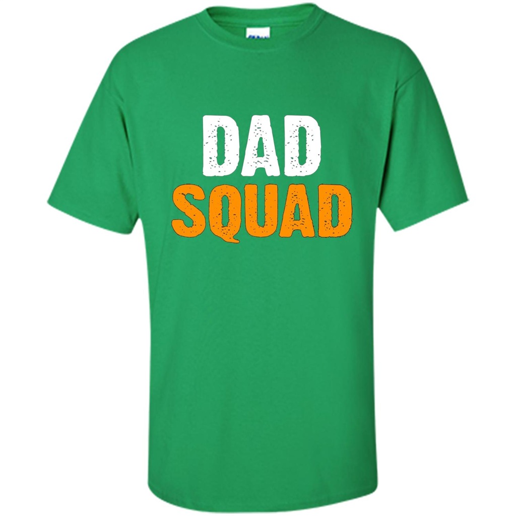 Fathers day T-shirt DAD Squad Funny T-Shirt Irish Green