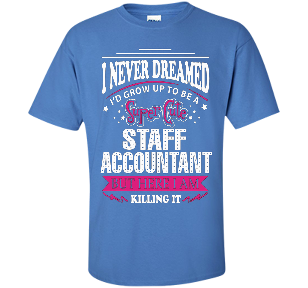 Staff Accountant T-Shirt cool shirt Iris