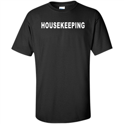 Housekeeping T-shirt Black