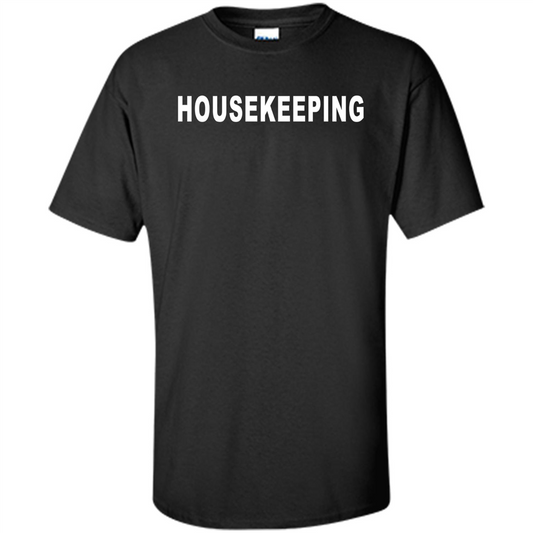 Housekeeping T-shirt Black