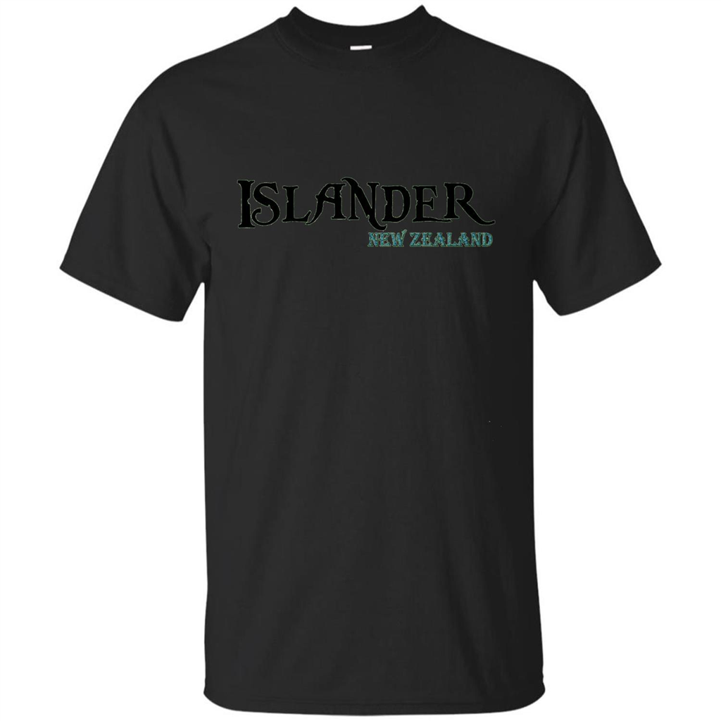 Islander New Zealand T-shirt Black