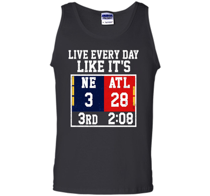 Live Every Day Like It's 3rd 28 T-shirt Black