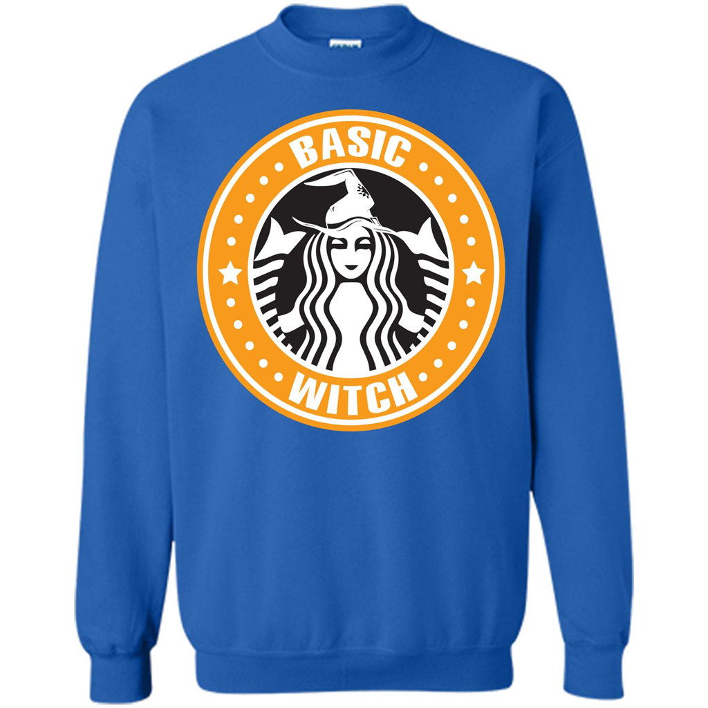 Halloween T-shirt Basic Witch T-shirt Royal