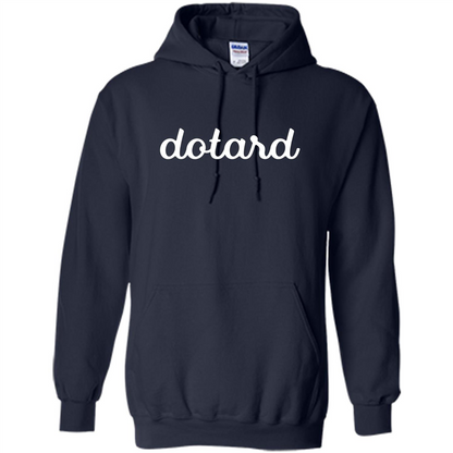 American President T-shirt Cursive Dotard T Shirt Navy