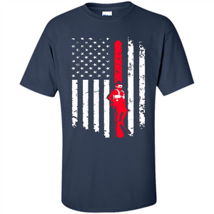 The American Flag Scuba Diving T-shirt