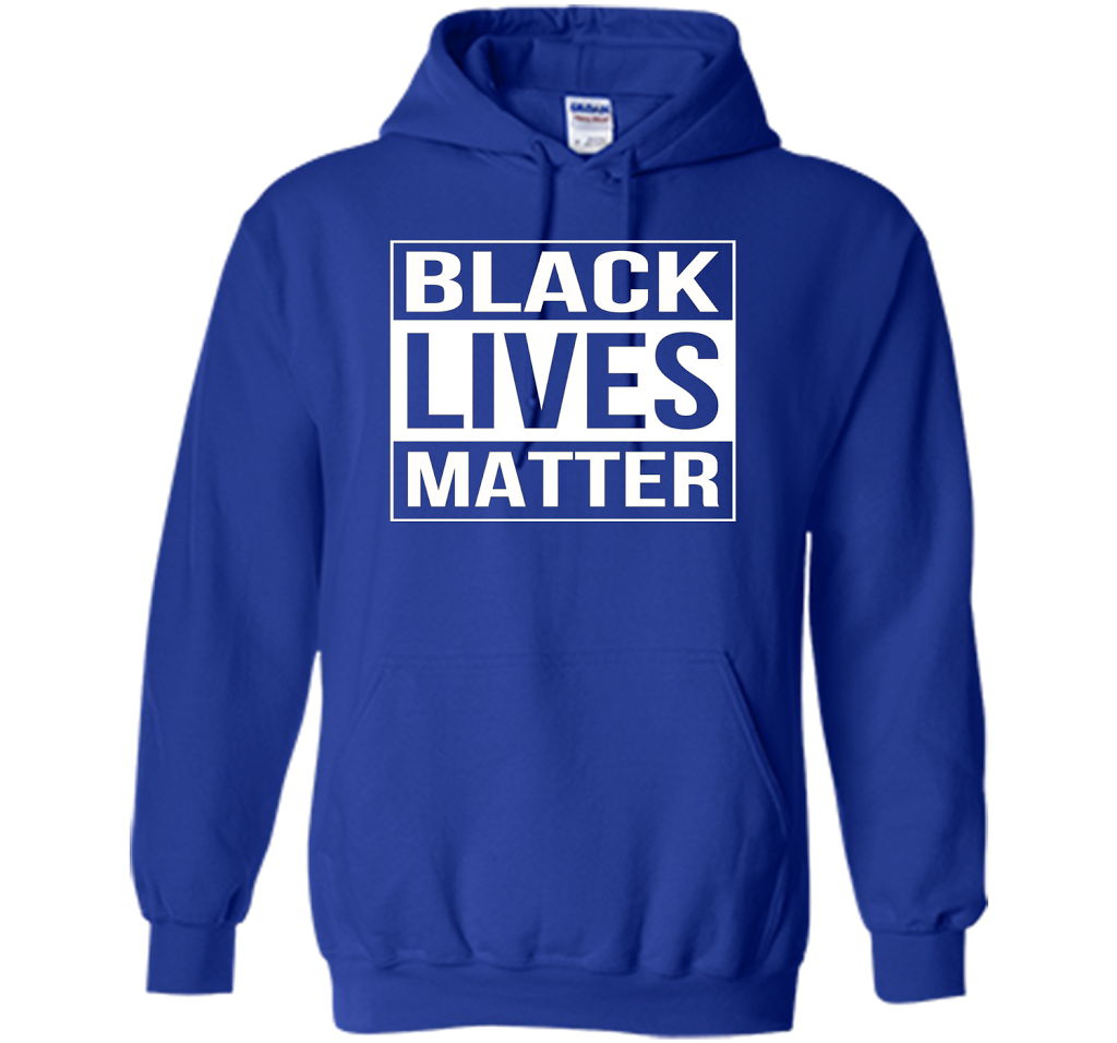 Black Lives Matter Political Protest T-Shirt shirt Royal