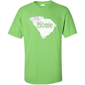 South Carolina T-hirt Distressed South Carolina Home T-shirt