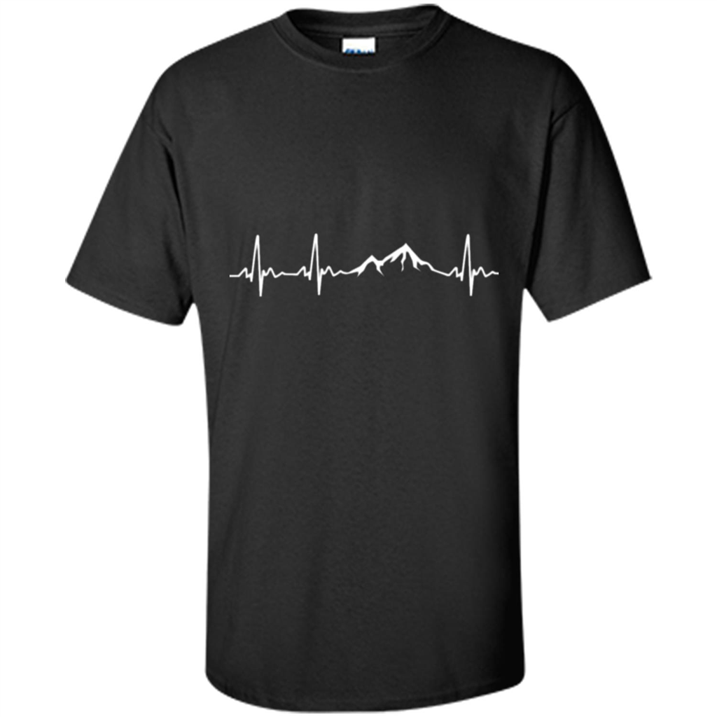 Mountain Lover T-shirt My Heart Beats For The Mountains