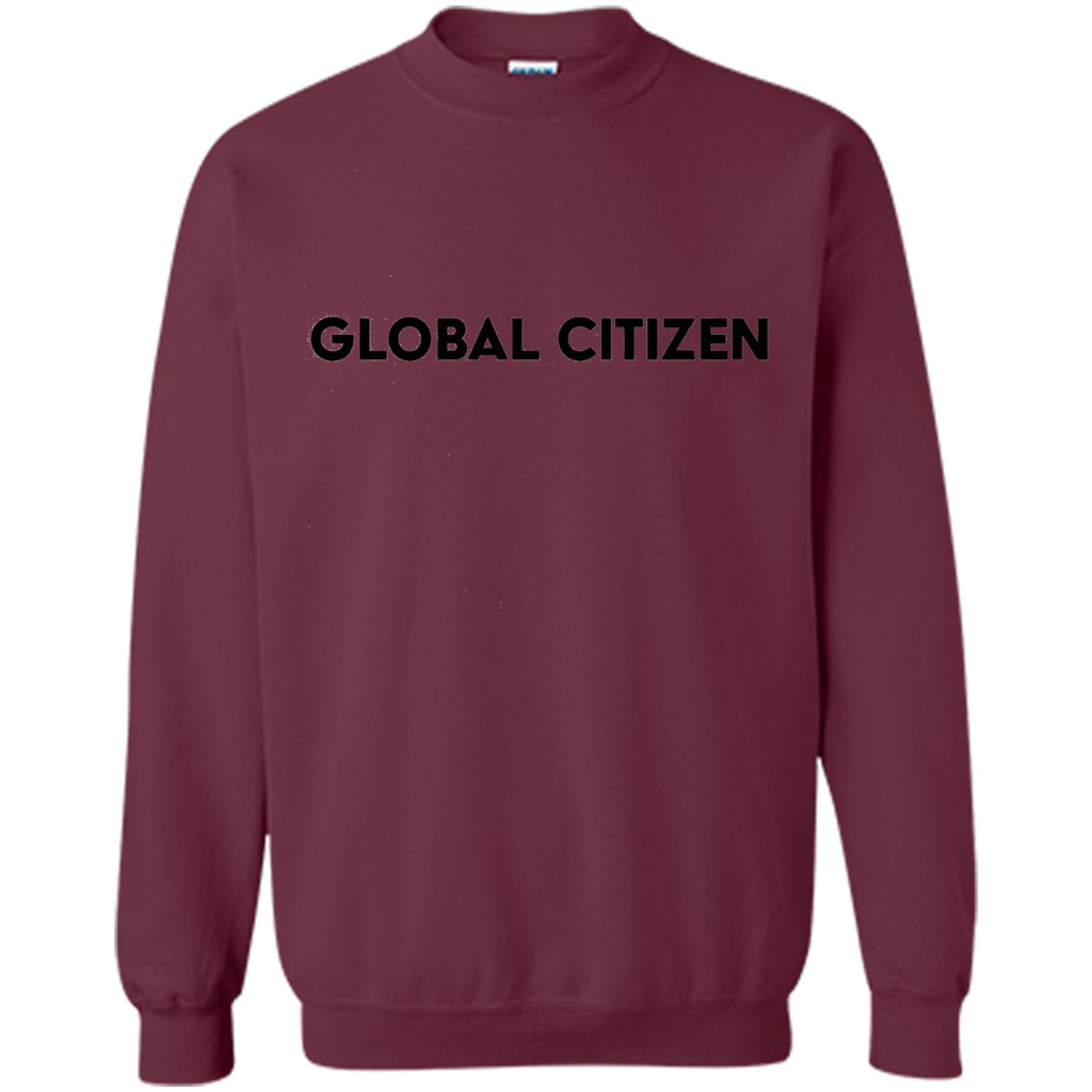 Global Citizen T-shirt Maroon