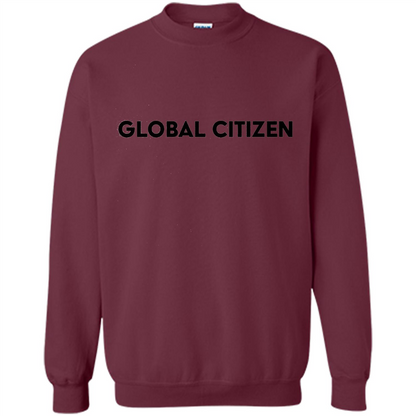 Global Citizen T-shirt Maroon