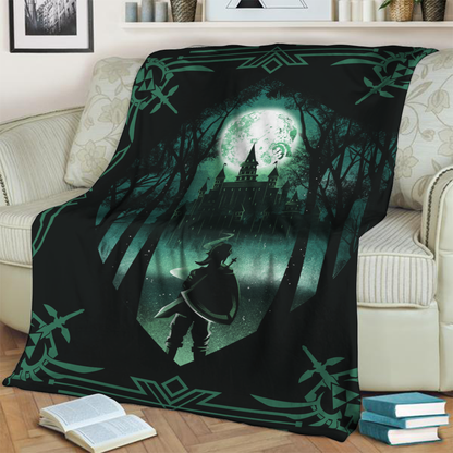 The Legend Of Zelda 3D Throw Blanket