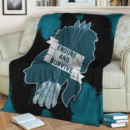 The Last Of Us- Endure and Survive 3D Throw Blanket