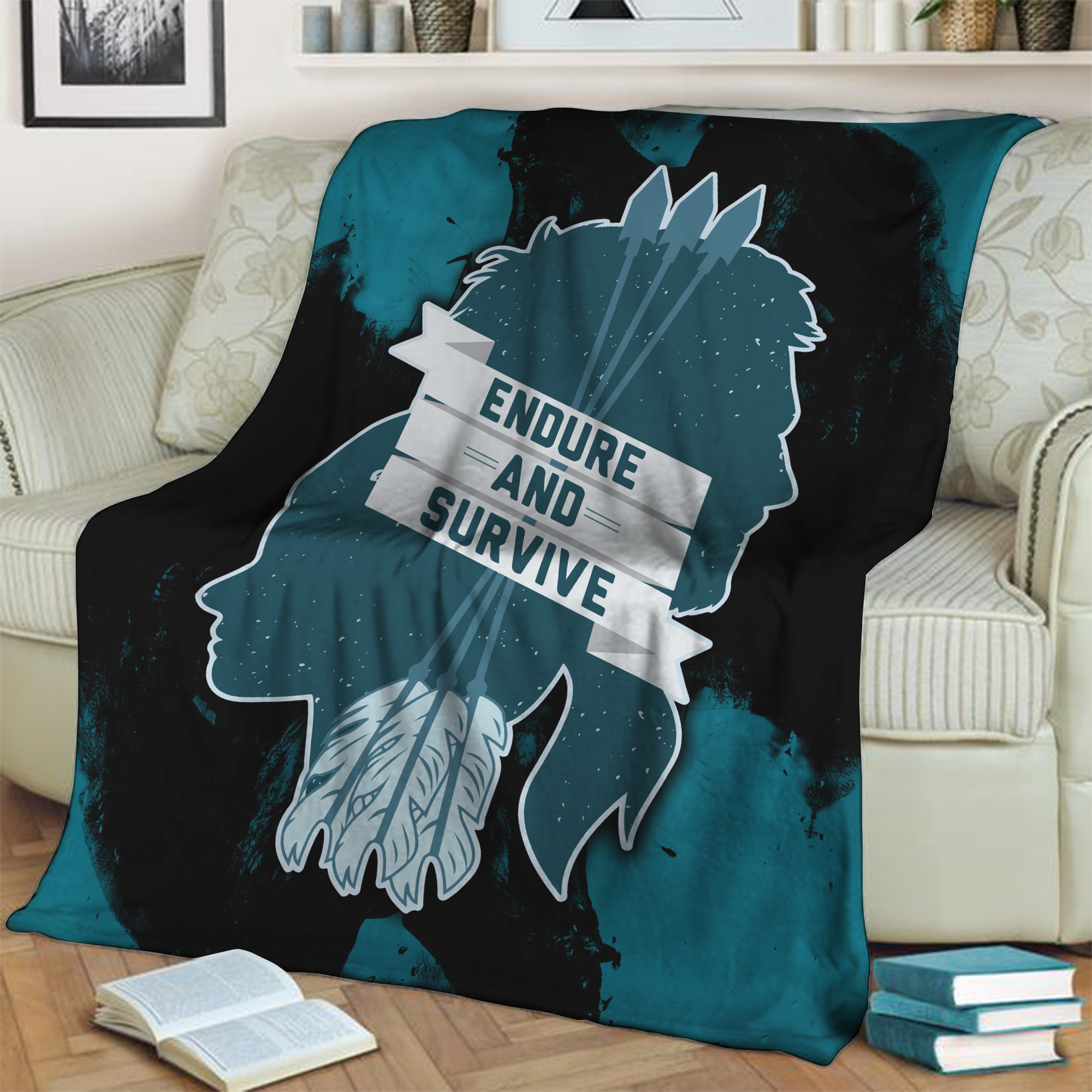 The Last Of Us-  Endure and Survive 3D Throw Blanket 150cm x 200cm  