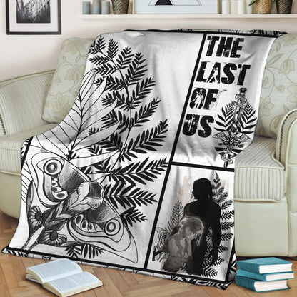 The Last Of Us Ellie Tattoo 3D Throw Blanket
