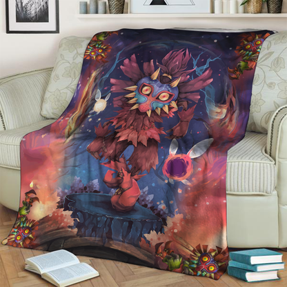 The Legend Of Zelda New Version 3D Throw Blanket