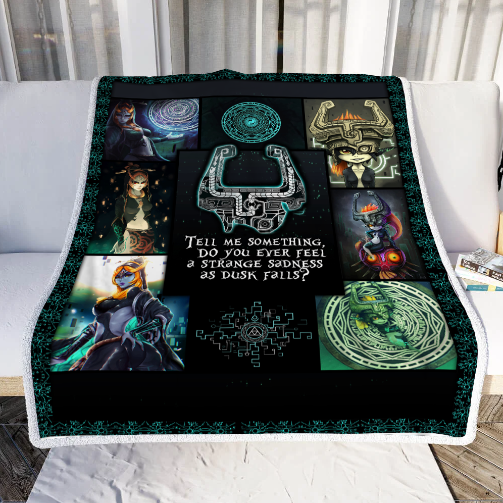 The Legend Of Zelda Midna 3D Throw Blanket