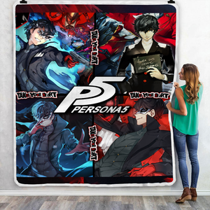 Persona 5 Video Game Throw Blanket 130cm x 150cm  