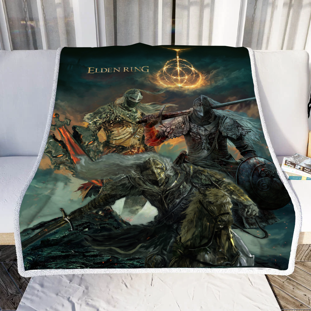 Elden Ring Video Game Throw Blanket